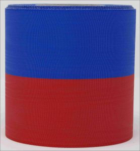 Bandfarbe "blau-rot"