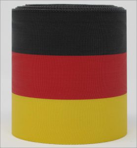 Bandfarben "schwarz-rot-gelb"